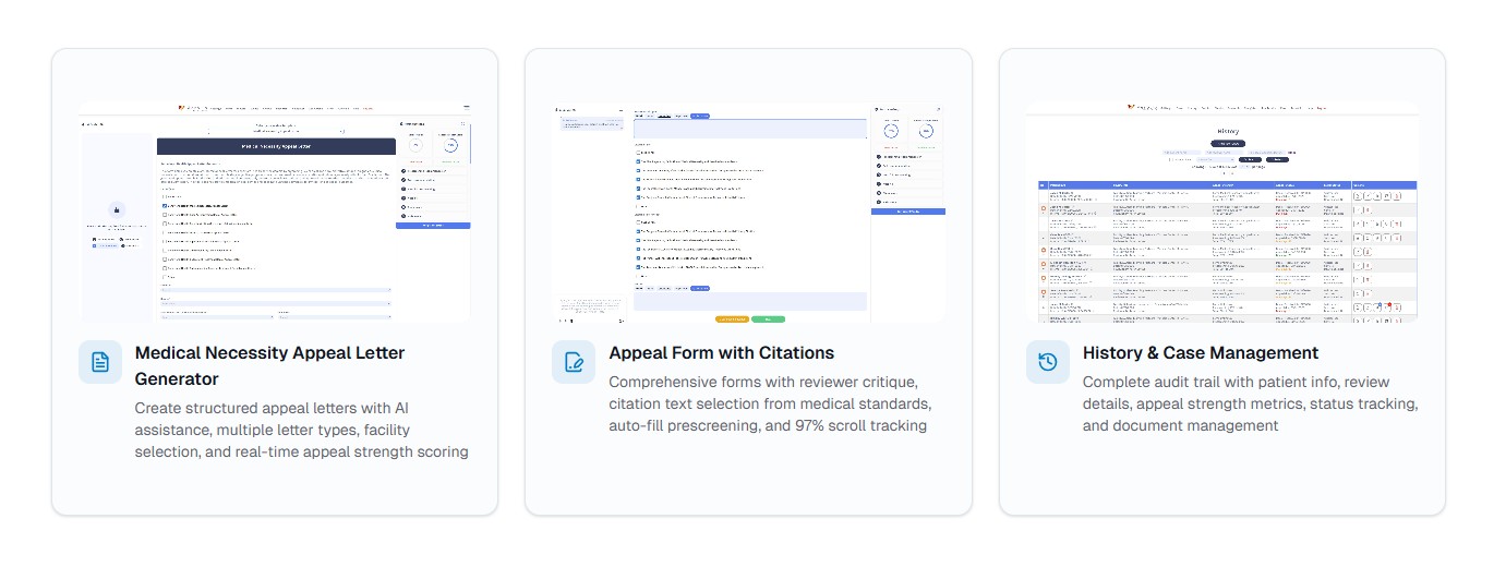 Appeal Generation Platform